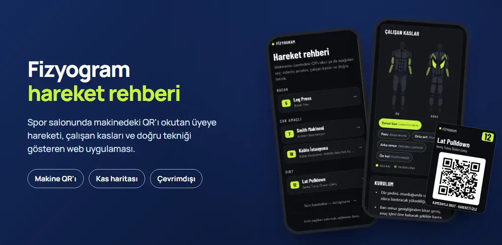 Fizyogram hareket rehberi