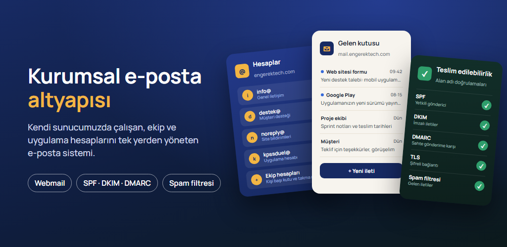 Kurumsal e-posta altyapısı